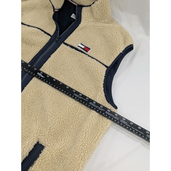 New No Tags Tommy Hilfiger XXL Expedition Sherpa Fleece Vest Casual Warm Outdoor - Picture 8 of 9